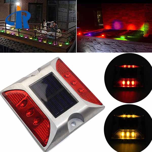 <h3>solar road stud with leds reflector cats eye solar powered </h3>
